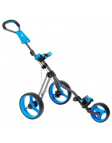 BOSTON MANUAL TROLLEY JUNIOR - 3 WHEELS - BLUE